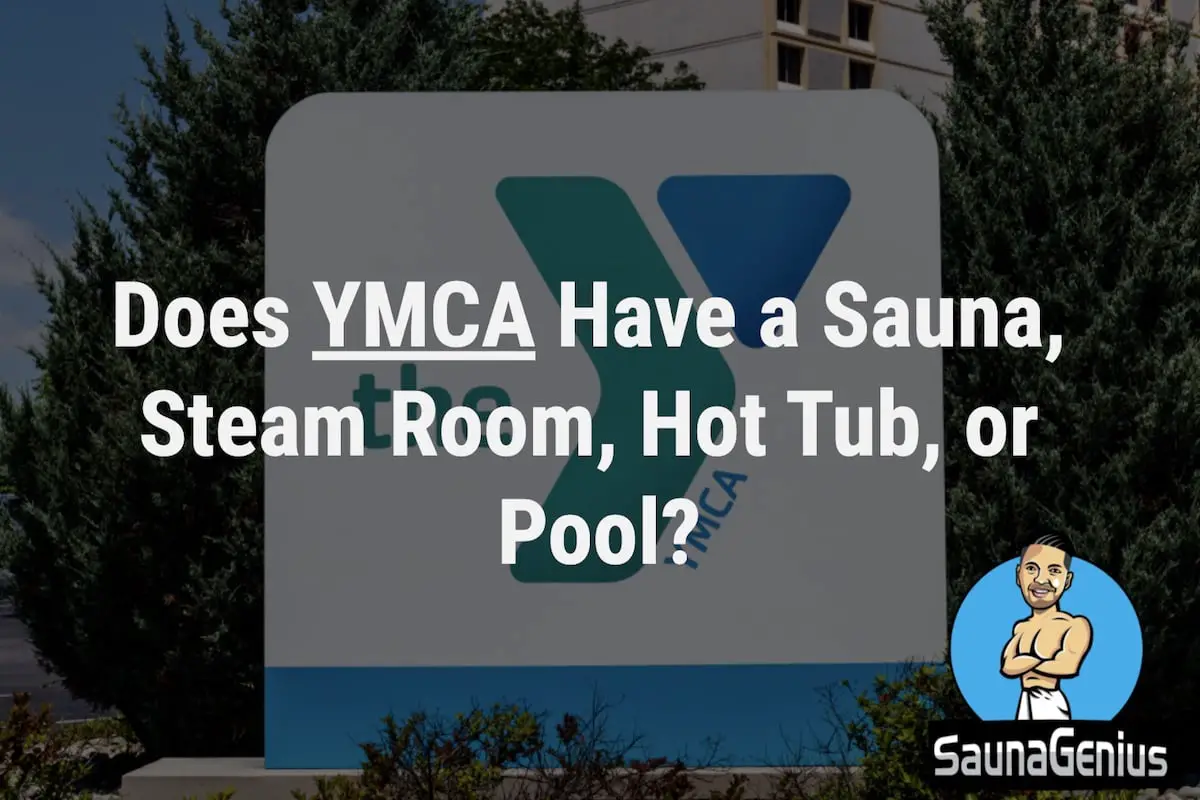 YMCA sauna pool hot tub