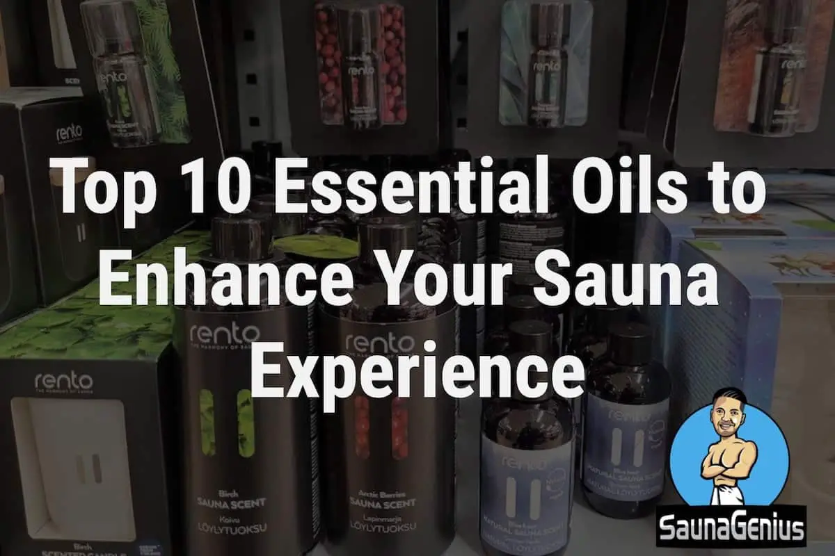 essential oils in sauna