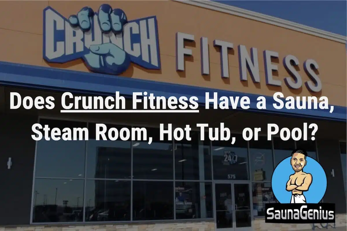does Crunch Fitness have a sauna