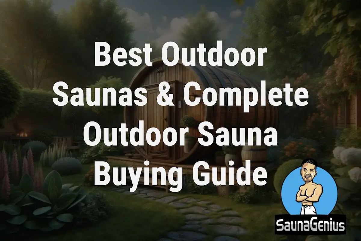 best outdoor home saunas