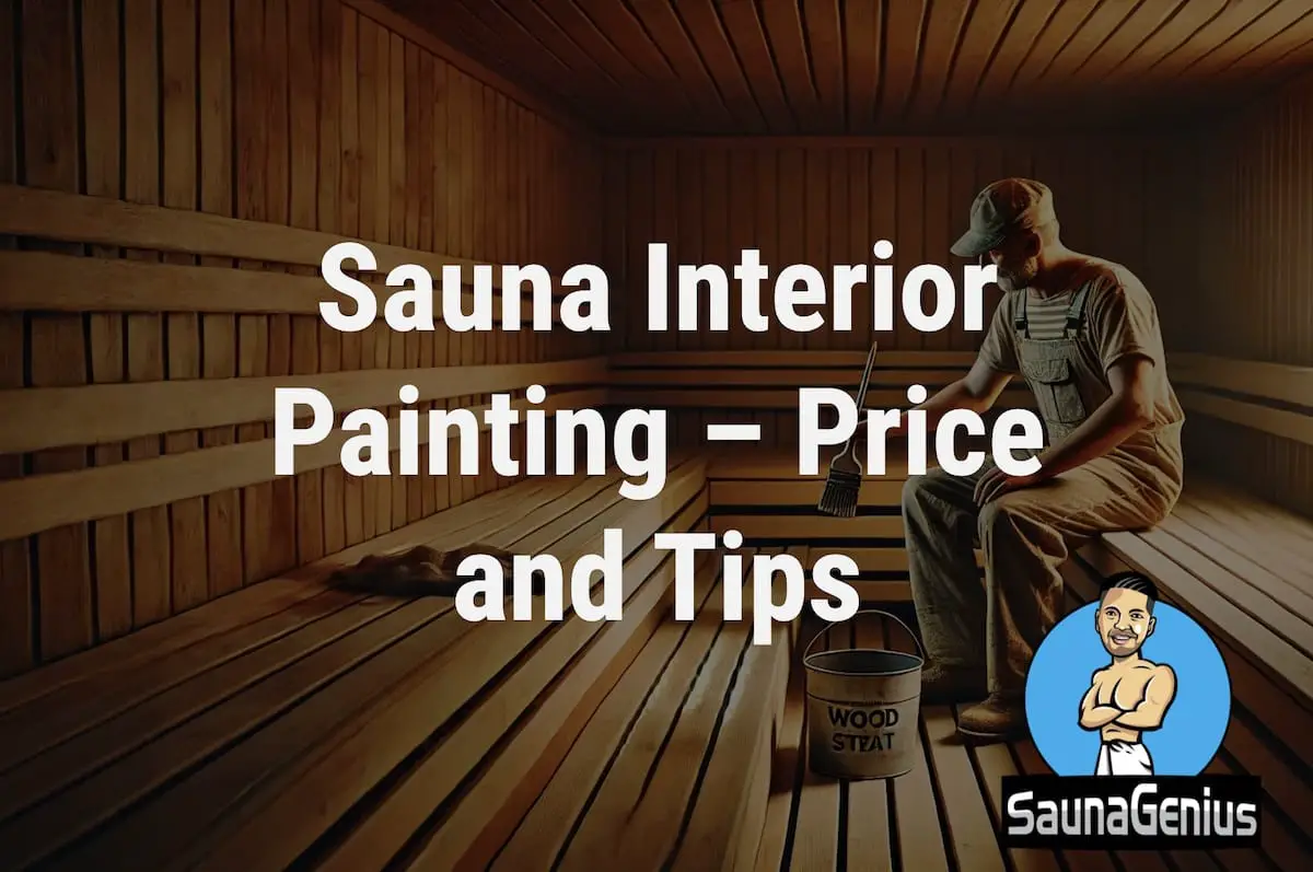 cost of painting sauna interior